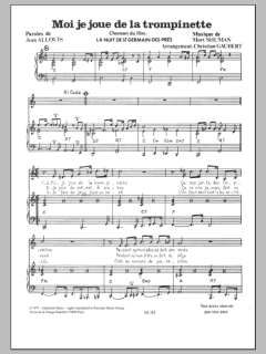 Moi Je Joue De La Trompinette von Mort Shuman (Download) 