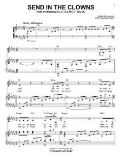 Send In The Clowns von Stephen Sondheim (Download) 