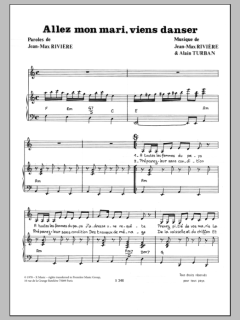 ALLEZ MON MARI VIENS DANSER von Alain Turban (Download) 