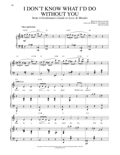 I Don't Know What I'd Do Without You von Steven Lutvak (Download) 