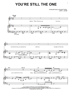 You're Still The One von Shania Twain (Download) 