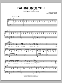 Falling Into You von Jason Robert Brown (Download) 