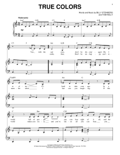 True Colors von Cyndi Lauper (Download) 