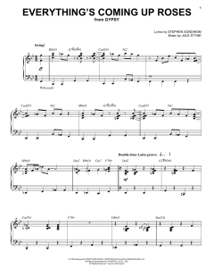 Everything's Coming Up Roses von Stephen Sondheim (Download) 