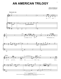 An American Trilogy von Elvis Presley (Download) 