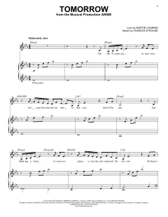 Tomorrow von Martin Charnin (Download) 