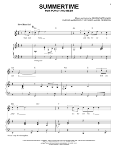 Summertime von Ira Gershwin (Download) 