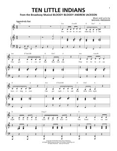 Ten Little Indians von Michael Friedman (Download) 