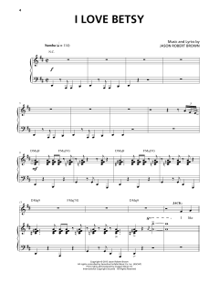 I Love Betsy von Jason Robert Brown (Download) 