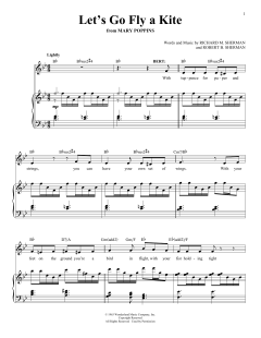 Let's Go Fly A Kite von Robert Bernard Sherman (Download) 