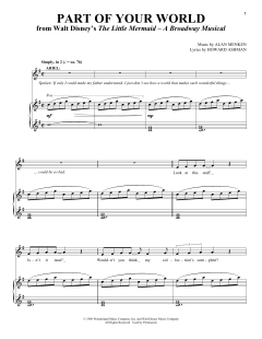 Part Of Your World von Howard Ashman (Download) 