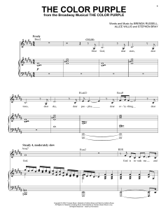 The Color Purple von Allee Willis (Download) 