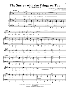 The Surrey With The Fringe On Top von Richard Rodgers (Download) 