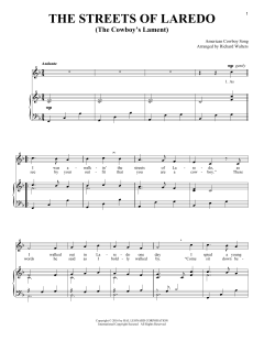 The Streets Of Laredo von American Cowboy Song (Download) 