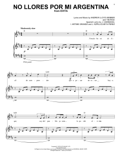 No Llores Por Mi Argentia von Andrea Bocelli (Download) 