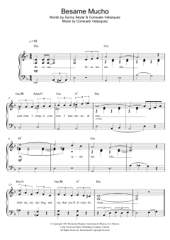 Besame Mucho (Kiss Me Much) von Diana Krall (Download) 