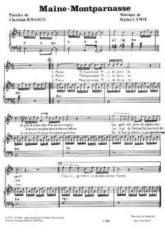 Maine Montparnasse von Marie Laforet (Download) 