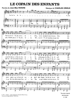 Le Copains Des Enfants von Jean-Max Riviere (Download) 