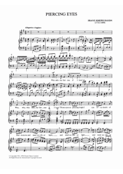 Piercing Eyes von Joseph Haydn (Download) 