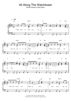 All Along The Watchtower von Bob Dylan (Download) 