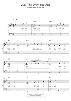 Just The Way You Are von Billy Joel (Download) 