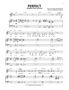 Perfect (Original Solo Version) von Barbara Anselmi (Download) 