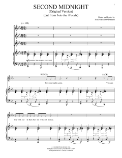 Second Midnight (Original Version) von Stephen Sondheim (Download) 