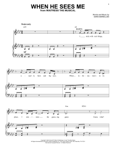 When He Sees Me von Sara Bareilles (Download) 