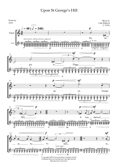 Upon St George's Hill (for tenor and guitar) von Luke Bedford (Download) 