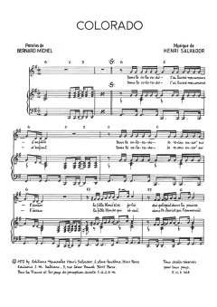 Colorado von Henri Salvador (Download) 