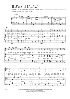 Le Jazz Et La Java von Claude Nougaro (Download) 