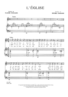 L'eglise von Claude Nougaro (Download) 
