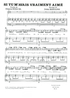 Si Tu M'avais Vraiment Aime von Didier Marouani (Download) 