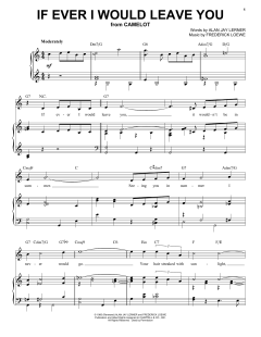 If Ever I Would Leave You von Alan Jay Lerner (Download) 