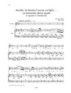 Ascolta. Se Romeo t'uccise un figlio... La tremenda ultrice spada von Vincenzo Bellini (Download) 