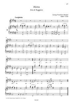 Verdi prati, selve amene von George Frideric Handel (Download) 