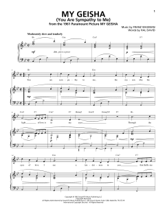 You Are Sympathy To Me von Franz Waxman (Download) 