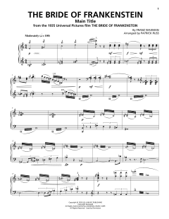 The Bride Of Frankenstein - Main Title von Franz Waxman (Download) 
