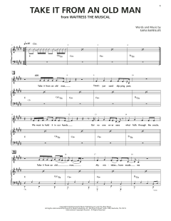 Take It From An Old Man von Sara Bareilles (Download) 