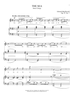 The Sea von Edward MacDowell (Download) 