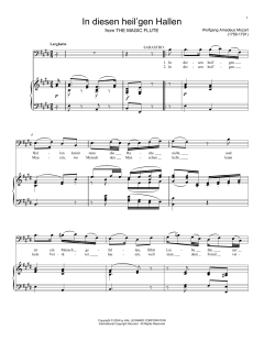 In Diesen Heil'gen Hallen von Wolfgang Amadeus Mozart (Download) 