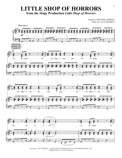 Little Shop Of Horrors von Alan Menken (Download) 