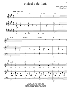 Melodie De Paris (Download) 