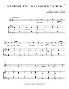 Sometimes I Feel Like A Motherless Child (Download) 