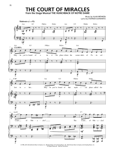 The Court Of Miracles von Alan Menken (Download) 