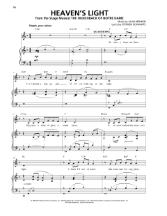 Heaven's Light von Alan Menken (Download) 