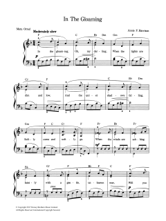 In The Gloaming von Annie F. Harrison (Download) 