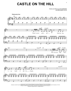 Castle On The Hill von Taylor Swift (Download) 