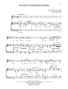 An Old Fashioned Song von Ricky Ian Gordon (Download) 