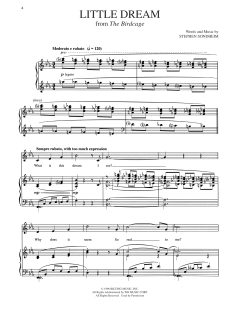 Little Dream von Stephen Sondheim (Download) 